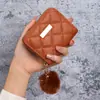 Bolsa para Monedas Estilo Minimalista Urbano 2026 Nuevo Tarjetero Piel Acolchada Mini Bolso Fabricante Venta Directa al por Mayor Bolso de Mujer