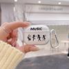 Funda protectora simple para AirPods de 1ª/2ª/3ª generación para auriculares Apple, funda para auriculares Bluetooth inalámbricos para iPhone