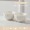 Juego de Cuenco de Arroz Cerámico Blanco Minimalista de Gama Alta con Esmalte Bajo para Uso Doméstico, Nuevo Modelo 2026 Juego de Cuencos y Platos, Juego de Vajilla
