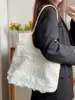 Mochila de Férias de Lazer de Verão Bolsa de Ombro de Renda de Fada Bolsa Tote de Grande Capacidade Bolsa de Praia Vazada