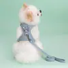 Coleira Peitoral em Forma de Colete para Cães Teddy, Bichon, Cães Pequenos, Peitoral para Gatos, Guia para Coelhos, Atacado de Suprimentos para Animais de Estimação