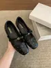 Primer Encuentro Temporada Aumento Nudo de Mariposa Mary Jane Tachonados Zapatos Individuales Zapatos de Mujer 2026 Otoño Rosa Ballet Suave