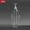 Botella Dosificadora de Plástico Transparente para Mascotas, Punta Dosificadora, 50 60 100ml 500 1000ml, Venta al por Mayor