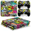 Adesivo para Console de Jogo Ps4 Pro Adesivo Sticker Bomb Adesivo Personalizado Filme Fosco Filme para Controle Proteção