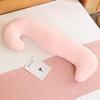 Almofada Longa de Seda Gelo Dormitório Meninas Dormindo Almofada de Perna Cama Sofá Almofada Grande Almofada para Grávidas Dormir de Lado