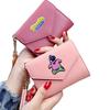 Bob Esponja 11 Monedero de Borla de Color Sólido Cartera Temu Cartera Corta Cartera Delgada Estilo Caliente Transfronterizo Disponible