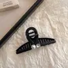 Pinza de Garra Extra Grande 13cm Negra Mate Pinza Tiburón Pinza para el Cabello de Alta Gama para Mujeres Parte Posterior de la Cabeza 2026 Nuevo Estilo Accesorio para el Cabello