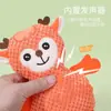 Juguetes para Mascotas, Muñecos de Peluche de Dibujos Animados de Oveja y Ciervo, Juguetes para Perros de Maíz de Terciopelo para la Dentición, Productos Populares de Venta Transfronteriza, Venta Directa del Fabricante