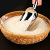 Pala de hielo de acero inoxidable espesada integrada, pala de arroz, harina, comida, té, palomitas de maíz, pala plana, tienda de té con leche, máquina para hacer hielo