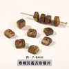 Jingde Joias Madeira de Agarwood Sândalo Antigo Contas Soltas Contas Redondas Acessórios para Pulseira DIY Feito à Mão Contas de Madeira Venda por Atacado