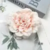Estilo Europeu Novo Estilo Tang Cabeça de Flor de Peônia DIY Grampo de Cabelo Feito à Mão Materiais para Fazer Adorno de Cabelo Flores Artificiais Parede de Flores de Casamento Arranjo de Flores