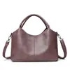 Bolsa de Mão Feminina de Couro Macio Mais Vendida no Exterior, Nova Bolsa Casual para Mulheres de Meia-Idade, Bolsa para Mãe, Bolsa de Ombro Transversal de Grande Capacidade