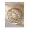 Pulseira de Contas com Concha Natural e Pérola Real, Moda Versátil Transfronteiriça de Verão, Toque de Alto Padrão, Estilo de Nicho Feminino Mais Vendido no Verão