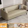 Sofá Apartamento Pequeno Aluguel Sala de Estar Simples Moderno Apartamento Durável Duplo Pequeno Sofá Três Pessoas Quarto