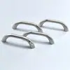 Espaciado de Agujeros 64 Mango de Aleación de Zinc Cepillado Bicolor Manija para Puerta de Gabinete Armario Manija de Ferretería Simple Manija de Cajón Venta al por Mayor