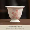 Juego de Té Cerámico con Relieve de Flor de Cerezo para Uso Doméstico, Tetera Kung Fu, Gaiwan, Tazas de Té, Juego Completo de Utensilios de Té de Estilo Japonés de Lujo