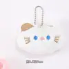 Pingente de Boneca de Pelúcia Desenho Animado DIY Broche de Coelho Fofo Boneca Urso Pingente para Bolsa de Celular Chaveiro