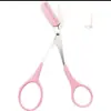 Tijeras para Recortar Cejas al Por Mayor de Fábrica con Peine Tijeras de Belleza Recortador de Cejas Tijeras para Cejas Tijeras con Peine Herramientas de Maquillaje Tijeras Pequeñas