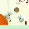 Bolsa de la Suerte Orejas de Conejo Atracción Turística Adorno para Coche Cultural y Creativo Bolsita de Especias Herbales Caja de Regalo del Festival de Medio Otoño Bolsita de Artemisa