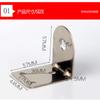 Placa Colgante para Grifo de 2 Puntos Purificador de Agua Máquina de Agua Pura Cuello de Cisne Grifo para Beber Directamente Pieza Colgante Acero Inoxidable Pieza Colgante Engrosada de 1.5 MM