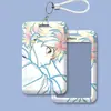 Portatarjetas de línea art personalizada de Shoyo Hinata, tarjetero para autobús, tarjetero de acceso, ¡Haikyuu!! Estuche para tarjeta de identificación, tarjeta de campus