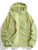 Ropa de Protección Solar para Pesca UPF50+, Ropa con Capucha Transpirable de Seda Helada, Ropa de Protección Solar de Nailon para Hombres y Mujeres