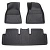 Alfombrilla especial de doble capa TPE para el pie del coche, apta para el modelo 3 del timón derecho, impermeable, resistente al desgaste y sin olor.