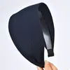 2026 Nuevo Estilo Diadema de Mujer Plisada de Ala Ancha Sensación de Alta Gama Cubre la Parte Superior del Cráneo Hace que la Cara se Vea Más Pequeña Cubre la Raya del Cabello Pinza para el Cabello Accesorio para el Cabello