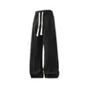 Nuevos Pantalones de Plumón Cálidos de Pierna Recta Sueltos Rayados Versátiles Casuales para Hombre Otoño 2026
