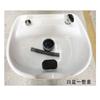 Almohada para reposacabezas de cama en lavabo de champú, lavabo de cerámica, tubo horizontal de acostado completo, estilo almohada, almohada elevable