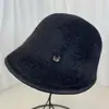 Nuevo Estilo Japonés Estilo Perezoso Imitación Pelo de Visón Delantero Largo Trasero Corto Sombrero Cuenca para Mujer Elegante Retro Moda Versátil Otoño e Invierno Sombrero de Pescador