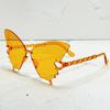 Novos Óculos de Sol Borboleta Transfronteiriços de Uma Peça para Mulheres, Armação Grande da Moda para Tirar Fotos, High-End, Rosto Grande, Óculos de Sol da Moda Emagrecedores