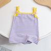 (Autorización) Tops Finos de Verano para Niñas con Tirantes y Mangas Cortas 2026 Elegantes y Sencillos para Bebés y Niñas Pequeñas Lindos
