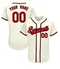 Traje de Béisbol Americano de Verano para Hombre 2024 Estampado Digital 3D Cárdigan sin Cuello Camisa de Manga Corta Jersey Casual con Botones