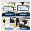 Suporte de celular para carro para painel, espelho retrovisor, suporte universal multifuncional para navegação no carro