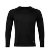 Camiseta Deportiva Americana para Hombre Ropa de Entrenamiento de Secado Rápido Ropa de Fitness Otoño e Invierno Delgada Holgada Casual Transpirable para Correr Mangas Largas