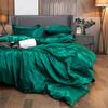 Juego de cuatro piezas de cama de seda simulada de verano 2m Cama de dormitorio de estudiante Funda de edredón Sábanas Ropa de cama Funda de almohada Una pieza Envío directo Funda de edredón
