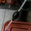 Cabeça de cobre de silicone bandeja de chá drenagem bola drenagem tubo kung fu chá set cerimônia de chá zero combinando mesa de chá chá conjunto tubo de esgoto com absorção de água