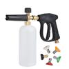Frasco de 1 L Lavadora de Alta Pressão Espuma Borrifador de Espuma de Alta Pressão Portátil Lavagem de Carros Pistola de Água