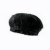 Invierno locura agarra color sólido pelo de conejo celebridad de internet mismo estilo boina cálido dulce fresco circunferencia de cabeza grande muestra cara pequeño felpa gorra de pintor