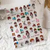 Pegatinas para Uñas Estilo Dibujos Animados Lindos con Relieve Tensor Dp037 Infantil Sencillo Mascota Linda Dibujo Animado Serie de Colaboración Dp
