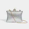 2026 Comércio Exterior Mini Bolsa de Festa de Alto Padrão Exquisita Bolsa de Mão para Traje Formal Verão Quadrada Pequena Bolsa de Banquete Bolsa de Corrente