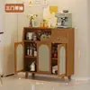 Aparador para Comedor con un Toque de Lujo Ligero y de Gama Alta, Estante de Almacenamiento para Cocina, Gabinete de Pared, Gabinete para Especias, Estante de Almacenamiento, Venta al por Mayor
