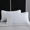 Funda de Almohada Aislante a Prueba de Polvo Cubierta Aislante para Relleno de Almohada Uso en Hotel Hogar Funda de Almohada Anti-Suciedad Venta al por Mayor Transmisión en Vivo Dropshipping Pedido de un Par 2