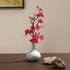 Flor de Ameixeira Simulada Pastoral Chinesa Flor de Seda Simulada Ramo Curto Seco Inverno Doce Decoração de Bolo Flor de Ameixeira Fornecimento Doméstico Transfronteiriço