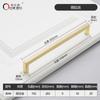 9*9 moderno simple transfronterizo comercio exterior internacional gabinete armario mueble tirador aleación de aluminio tirador de puerta de gabinete spray negro