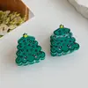 Nuevo clip de pinza para el pelo de moda lindo con elemento navideño de Papá Noel, dibujos animados, accesorios para el cabello festivos, tocado, femenino