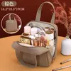 A nova necessaire da Amazon é uma bolsa de armazenamento portátil, multifuncional e de grande capacidade para viagens de negócios e viagens curtas