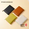 Cartera de Mujer Antirrobo RFID de Amazon 2024 Transfronteriza Nueva Porta Tarjetas con Cremallera Billetera para Monedas Cartera de Gran Capacidad