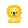 Fábrica em estoque contas de silicone Apple animal de desenho animado vaca contas soltas DIY manual caneta de contas contas de silicone atacado